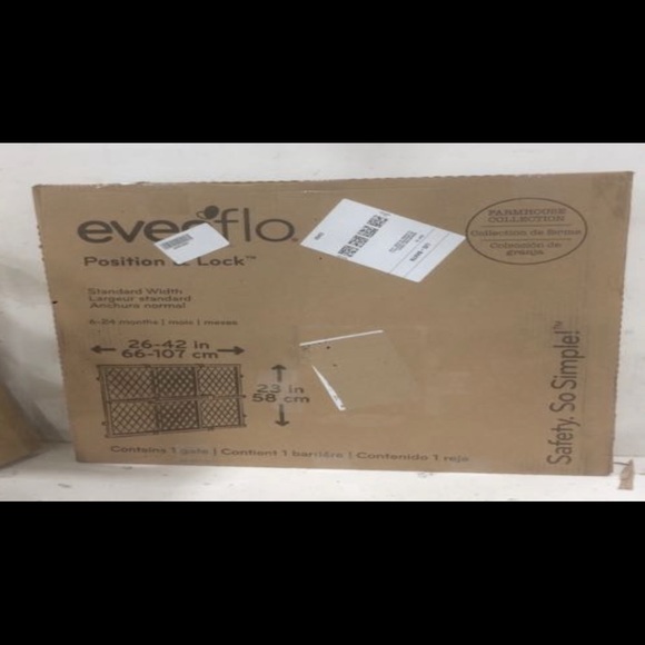 Evenflo Position & Lock Farmhouse Gate - Picture 5 of 5